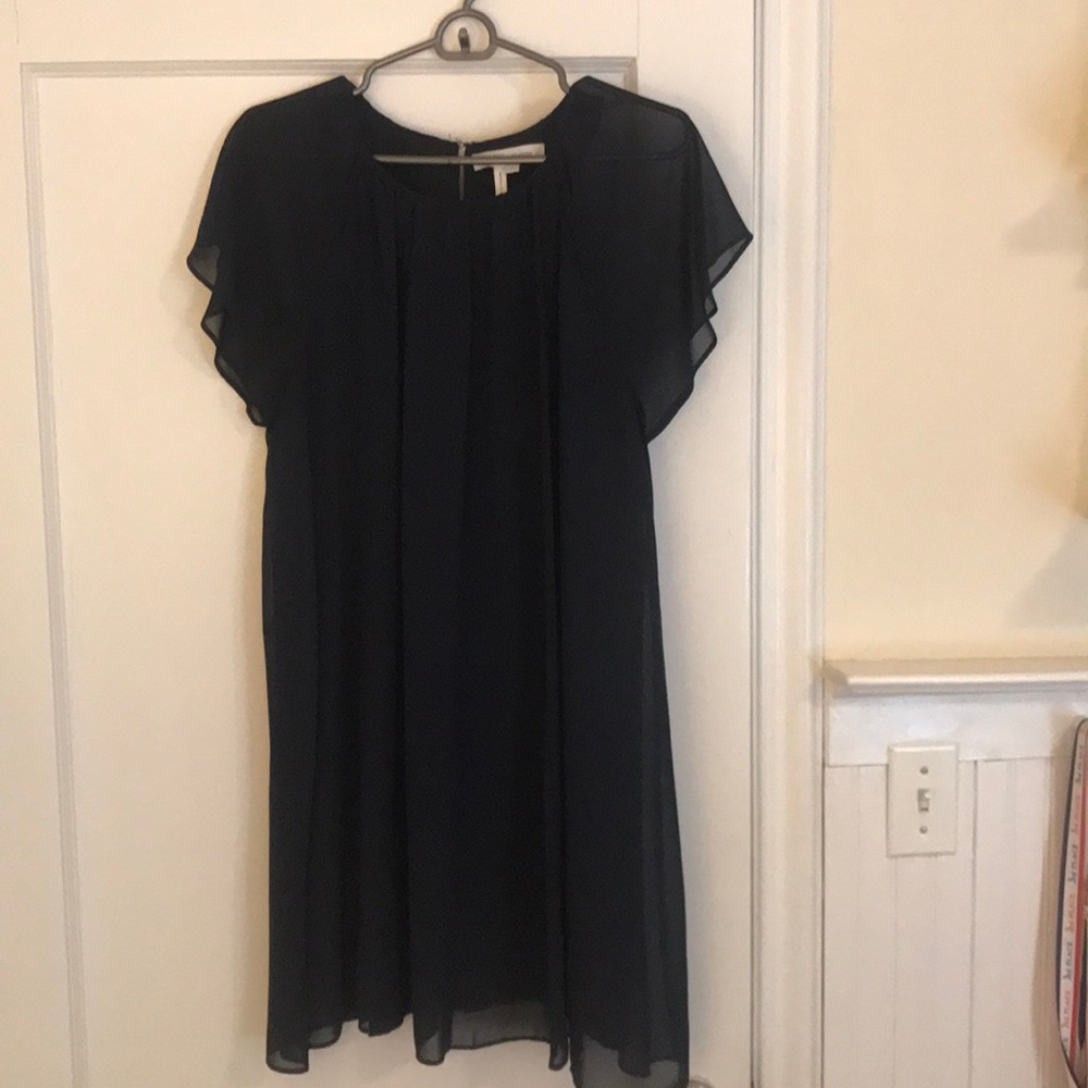 Navy BCBG shift dress